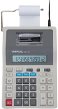MAUL MPP 32 Desktop Calculator with Printer - Grey/White