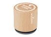 Stempel Hout en rubber stempel, diameter 33 x 30 mm
