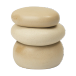 Ferm Living Boîte Galet Grande Sable/Crème