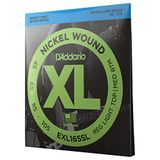 D'Addario XL Nickel Elektrische Basgitaarsnaren 45-105, Extra Lange Mensuur