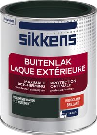 Sikkens Buitenlak Hoogglans - Monumentengroen - 750 ML