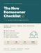 The New Homeowner Checklist: The Complete First-Year Homeownership Workbook