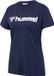 Hummel T-shirt femme coupe normale stretch col rond logo sportshirt