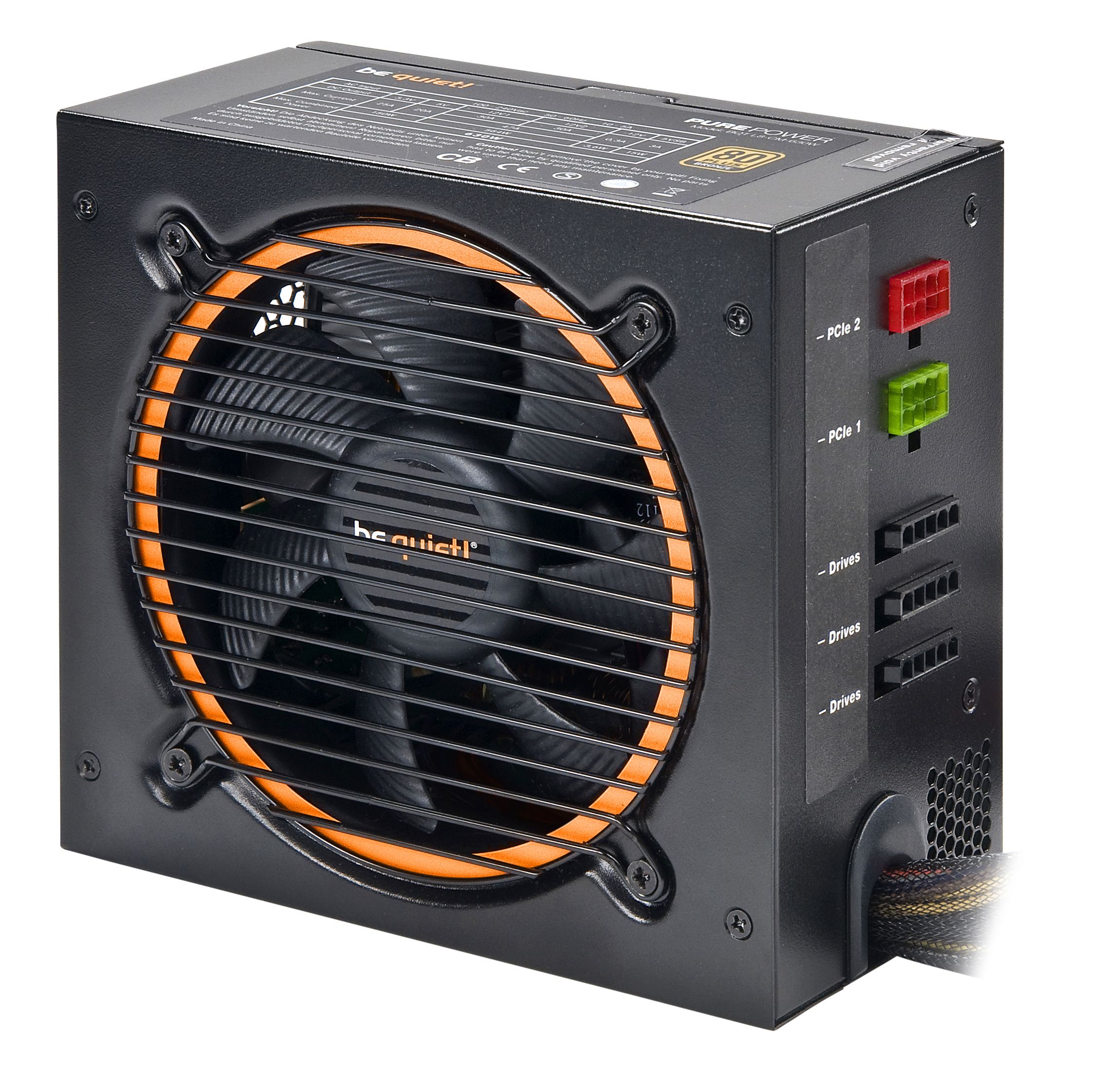 be quiet! Pure Power L8 CM 730W Zwart