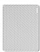 Bodo® Tapis d'évier - Rectangulaire - Blanc - 36 x 46 cm - Pour évier 40 x 50 cm
