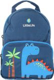 Lifeventure Sac à dos Dino Garçons 22 x 18 cm Polyester Bleu