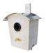 Habau 2963 nestkast rond dak, wit