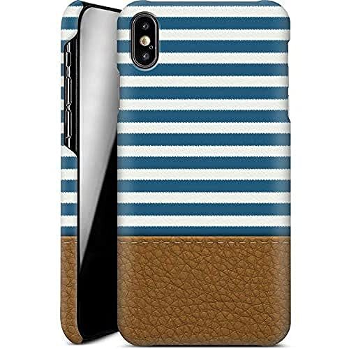 caseable caseable Apple iPhone XS Max telefoonhoes - hardcase beschermhoes - schokabsorberend & krasbestendig oppervlak - kleurrijk design & print rondom - Nautical