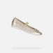GEOX PLIE MEISJES Ballerina's - PLATINA - Maat 34