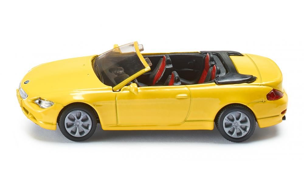 SIKU BMW 645i Convertible - Geel - 1007
