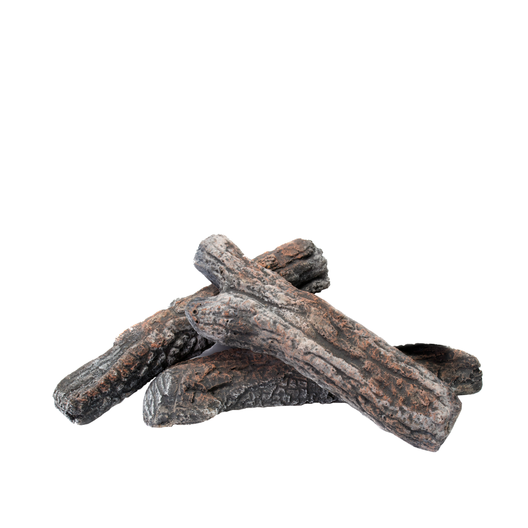 Cosi keramische houtblokken 4x - grey wash