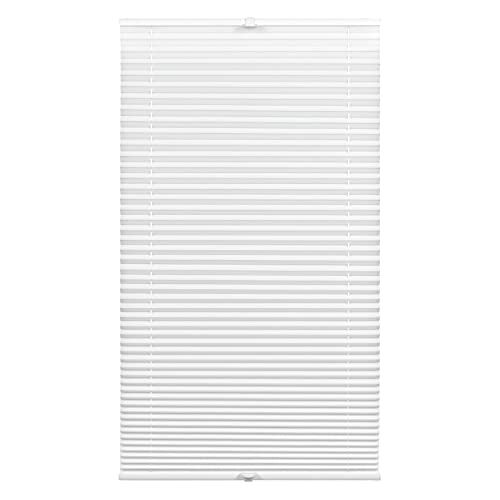 Gardinia plisségordijn Concept, thermo-verduisterend, wit, 45 x 130 cm