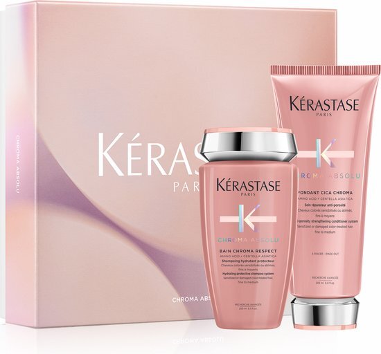 K&#233;rastase - CHROMA ABSOLU - VOORDEEL BOX 2024 - BAIN + FONDANT - gekleurd haar - moederdag - geschenk