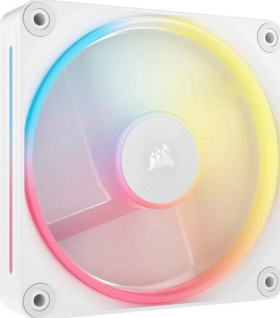 Corsair iCUE LINK LX120-R RGB 120mm PWM Reverse Fan Expansion White