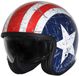 Origine Spirit Rebel Star Casque jet multicolore XS