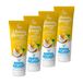 DENTAL DELIGHT Bahama Breeze Tandpasta, veganistische tandpasta met smaak, tandpasta (ananas kokos, verpakking van 4 stuks)