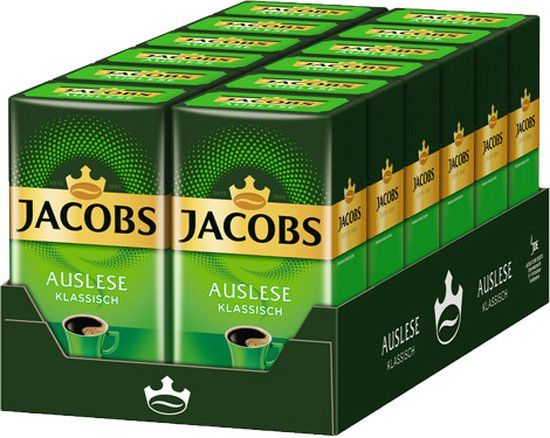 Jacobs Auslese Klassisch Gemalen koffie - 12x 500g