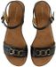 Tom Tailor Platte sandalen met zachte zool - Maat 40 - black