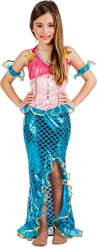 Boland - Mermaid Treasure Costume (10-12 Years) - Kids - Mermaid - Washable