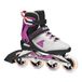 Rollerblade Macroblade 84 Dames Fitness Skate Gris Violet Orange