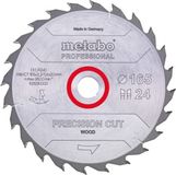 Metabo Accessoires Cirkelzaagblad | Precision Cut Prof | 165x20mm | Z42 WZ 15°