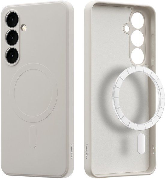 imoshion Color Backcover met MagSafe voor de Samsung Galaxy S24 FE - Beige