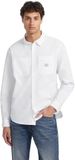 Guess Jeans Reg Pockets Overhemd Met Lange Mouwen Wit S Man