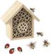Verdemax Insectenhuis Solitaire Bijen - Houten Insectenbox - Eiken - Hangend