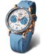 Vostok-Europe Mod. VK64-515B527 - Blauw Leren Dames Polshorloge