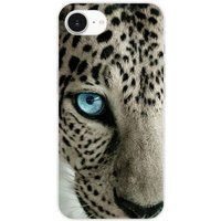 Apple iPhone 16e Siliconen hoesje - oeil de leopard