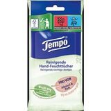 Tempo Fresh to go pure 10 lingettes humides au pH neutre pour les mains et le visage (1 paquet)
