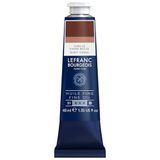 Lefranc Bourgeois 301792 Fijne olieverf van uitstekende kwaliteit, lichtecht met een gelijkmatige consistentie, tube van 40 ml, ideaal voor spieraammen, canvas, schilderbord - Verbrande Sienna