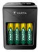 Varta 57687 Batterijoplader - LCD - Incl. 4x AA 2100 mAh Batterijen - Zwart