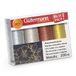 Gütermann Schroefdraadset, metallic assortiment, 4