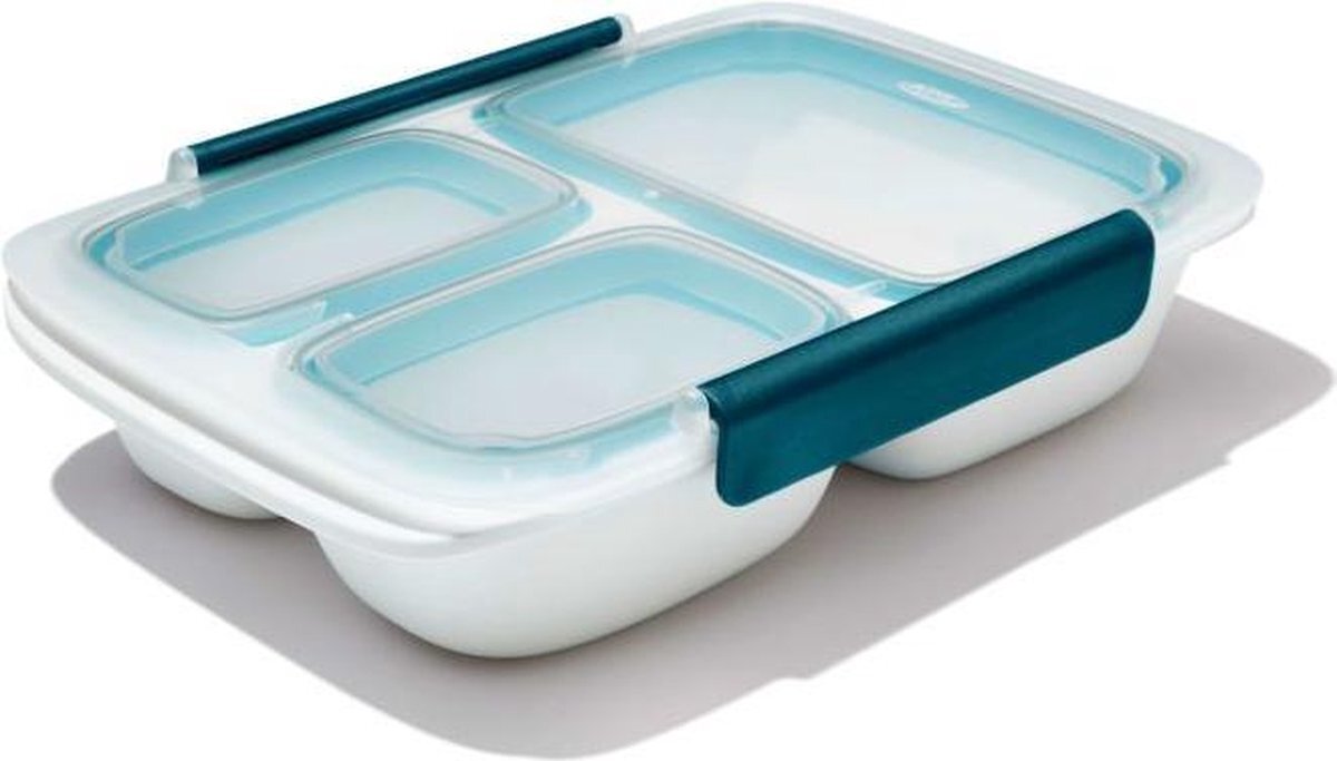 OXO Lunchbox 'Prep & Go' 3-vaks 970 ml