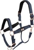 BR Halster Met Rose Gold - Shetlander - Bleuberry - Nylon/Neopreen