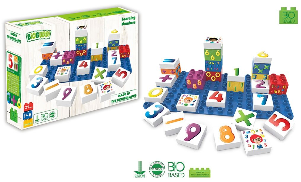 BiOBUDDi 711102 Bouwspeelgoed - multi