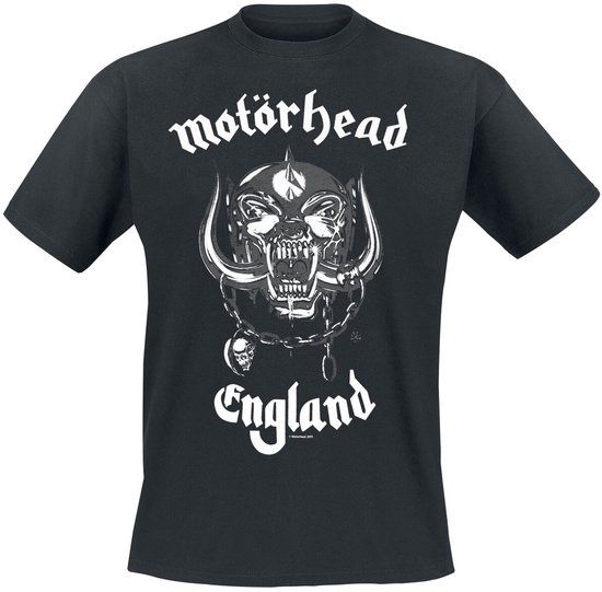Motörhead England Heren T-shirt - zwart - 3XL