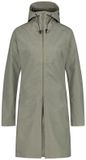 AGU Seq 10K Regenjas Dames – Trenchcoat - 2-in-1 Jas & Poncho – Waterdicht (10.000mm) – Winddicht – Olijfgoren - XS