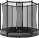 BERG Favorit InGround 330 Trampoline - Filet de sécurité Comfort - Toile de saut AirFlow - Gris