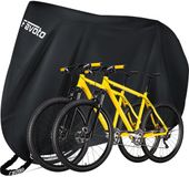 Favoto Fietszeil Waterdicht Outdoor Oxford Stof Fietshoes voor MTB Mountain Racefiets Ebike Stofdicht Winddicht Zonwering Krasbestendig 200x70x110CM Zwart
