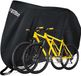 Favoto Fietszeil Waterdicht Outdoor Oxford Stof Fietshoes voor MTB Mountain Racefiets Ebike Stofdicht Winddicht Zonwering Krasbestendig 200x70x110CM Zwart