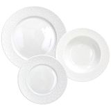 Tognana Margaret, bordenservies voor 6 personen, 18-delig, porselein, wit