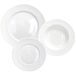 Tognana Margaret, bordenservies voor 6 personen, 18-delig, porselein, wit