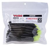 Yum Lures Yum 5 Dinger Blk-Grn Pmpkn, groene pompoen/ch, eenheidsmaat