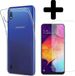BTH Hoesje voor Samsung Galaxy M10 - Siliconen - Transparant - Met Screenprotector