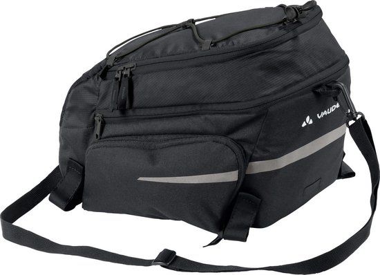 VAUDE Silkroad Plus Fietstas - 16L - Black - Single Pannier