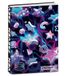 Seven Agenda scolaire de poche daté 12 mois, 11,5 x 15,9 cm, 352 pages, couverture noire avec sérigraphies irisées, étoiles et autocollants inclus, agenda scolaire pour filles et filles