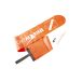 Divemarine Bouée de signalisation simple Safety 15 m Cordon en nylon blanc