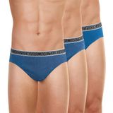 Athena Tonic 9543 herenslip, Print strepen/grafisch/blauw, XXL